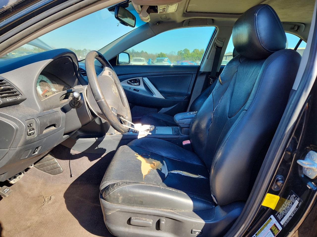 2011 Toyota Camry Se Black vin: 4T1BF3EK4BU222020