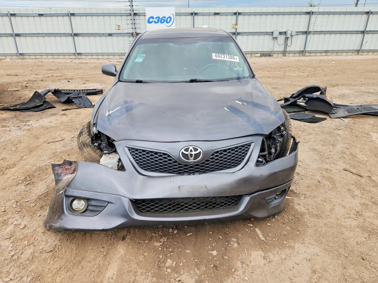 2011 Toyota Camry Se Серый vin: 4T1BF3EK4BU225709