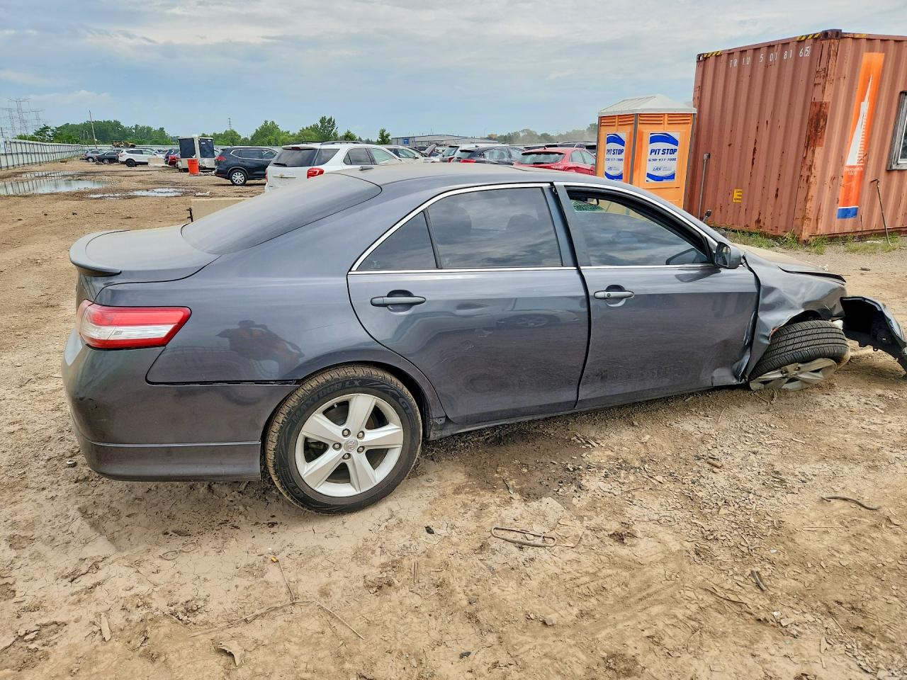 2011 Toyota Camry Se Серый vin: 4T1BF3EK4BU225709