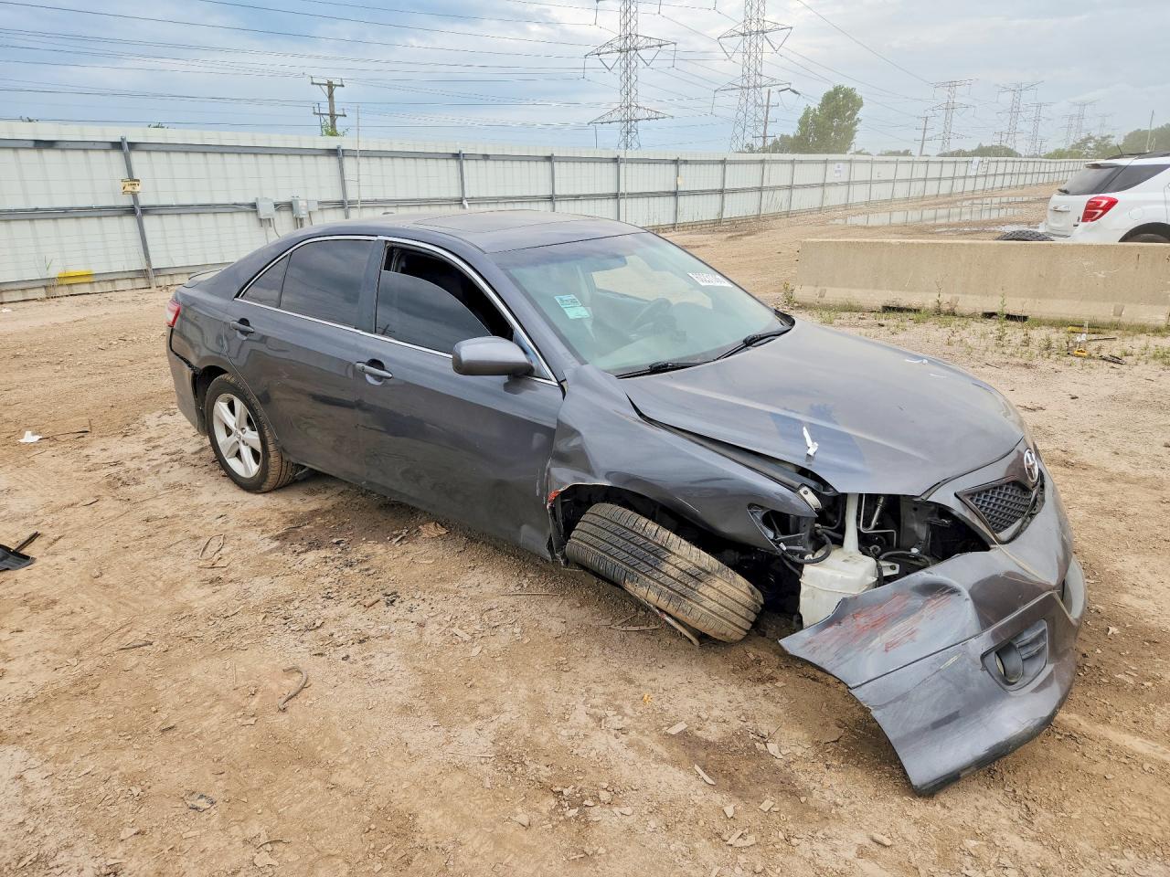 2011 Toyota Camry Se Серый vin: 4T1BF3EK4BU225709