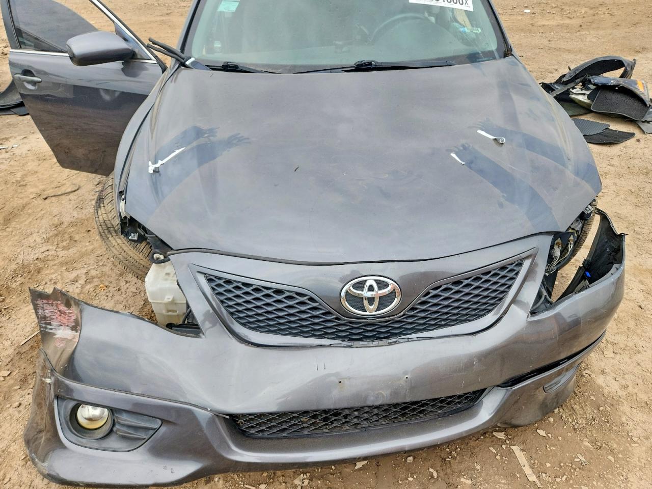2011 Toyota Camry Se Серый vin: 4T1BF3EK4BU225709