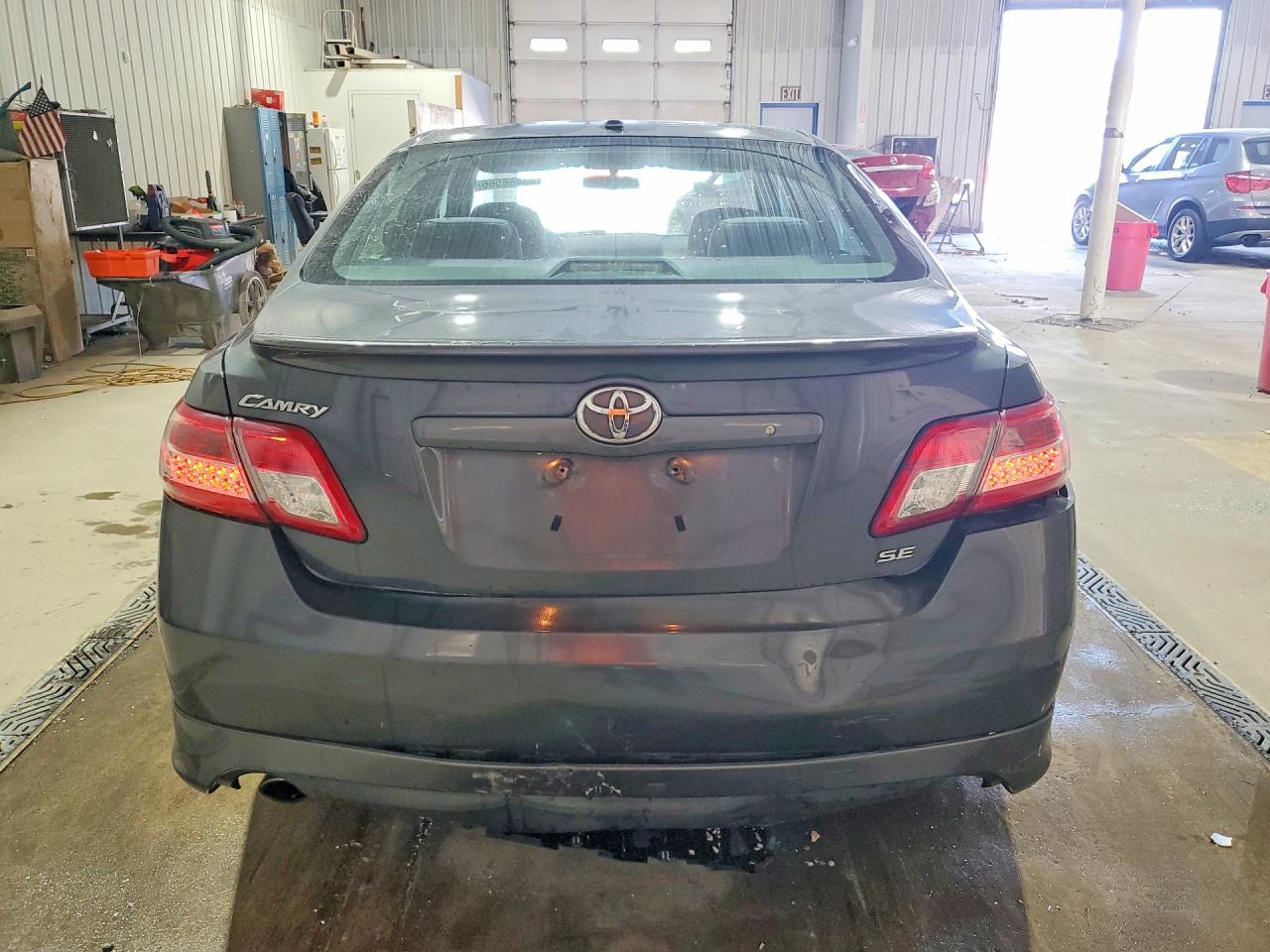 2011 Toyota Camry Se Gray vin: 4T1BF3EK4BU227301