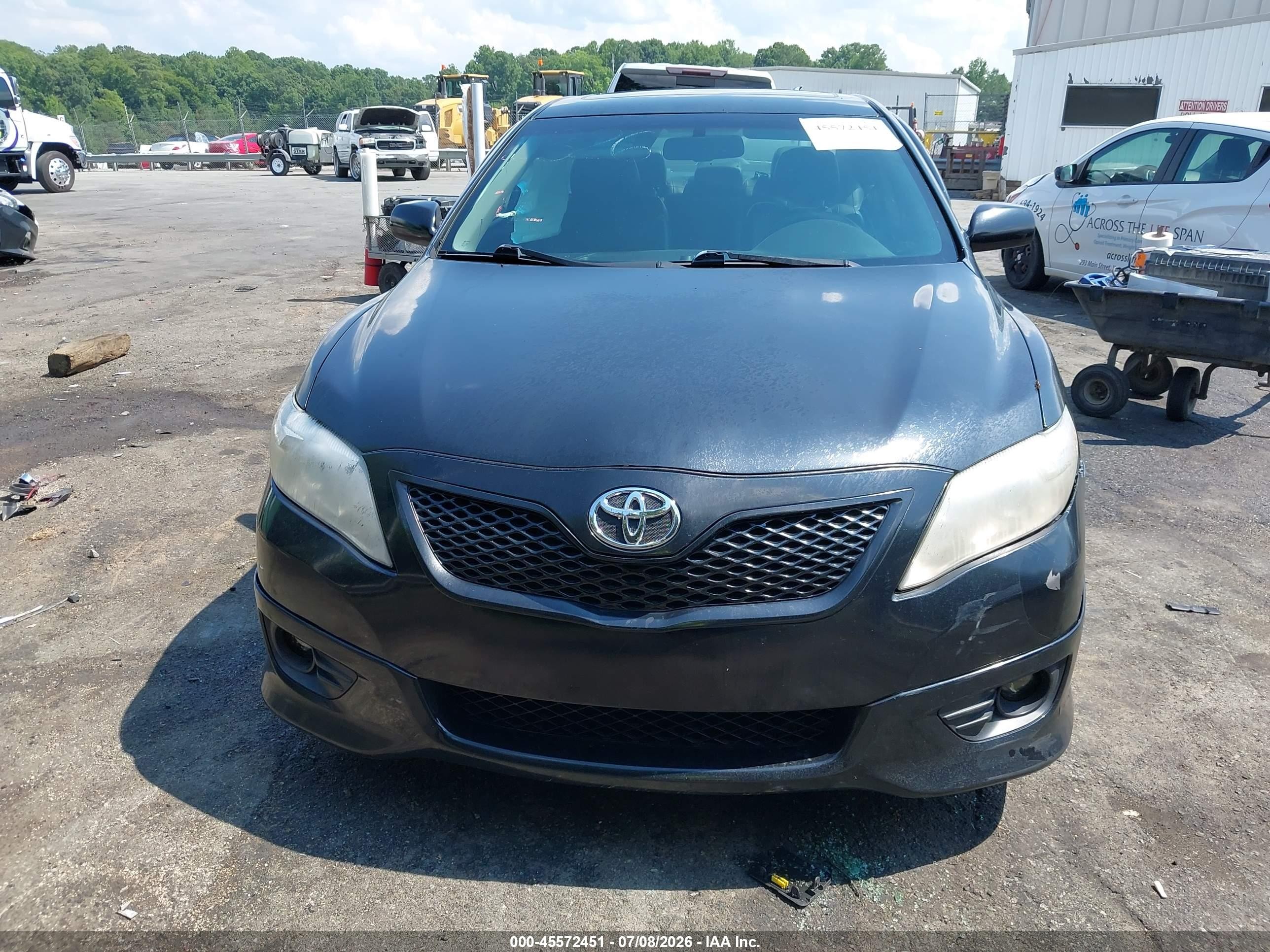 2011 Toyota Camry Se Black vin: 4T1BF3EK4BU231736