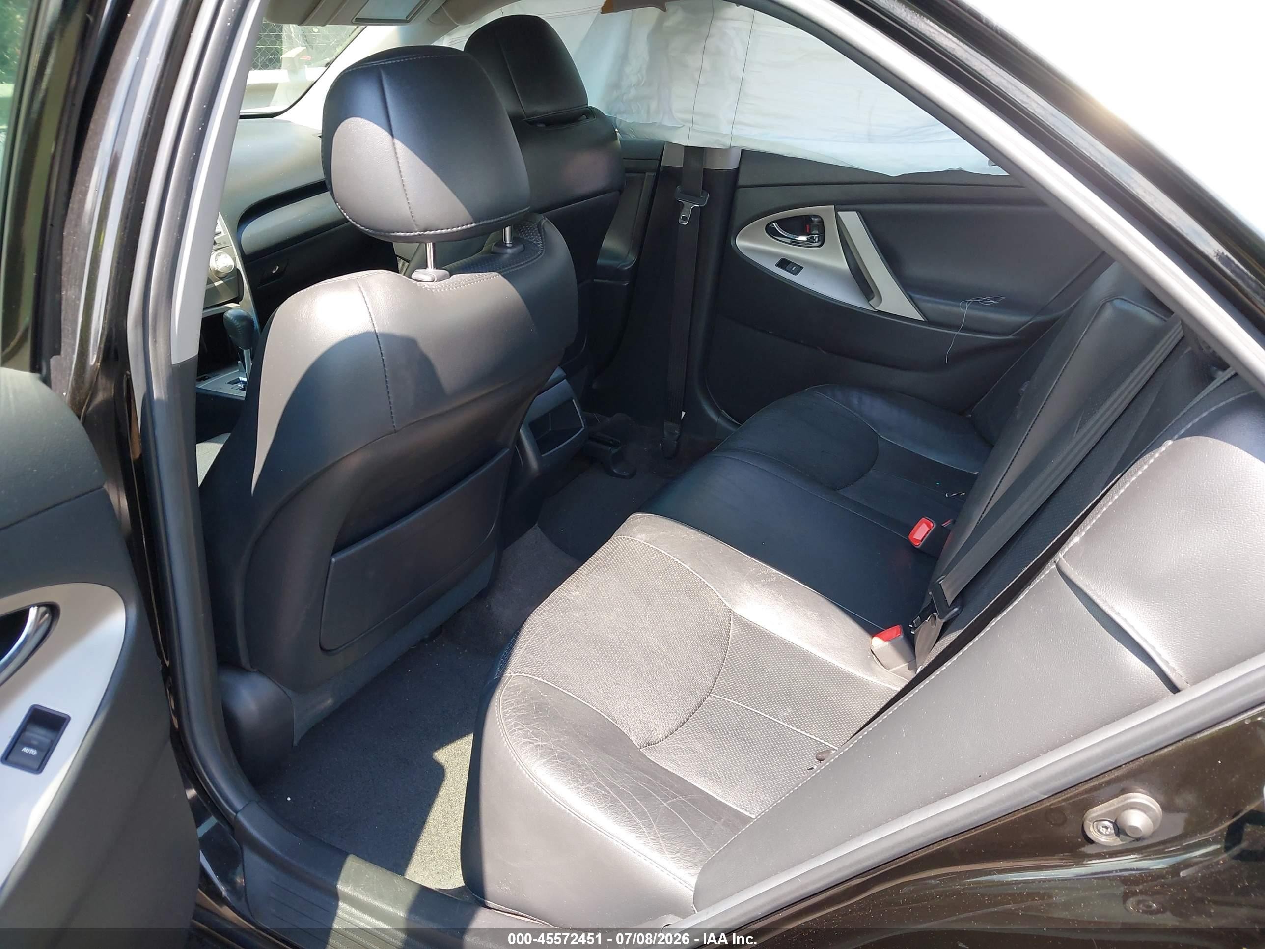 2011 Toyota Camry Se Black vin: 4T1BF3EK4BU231736