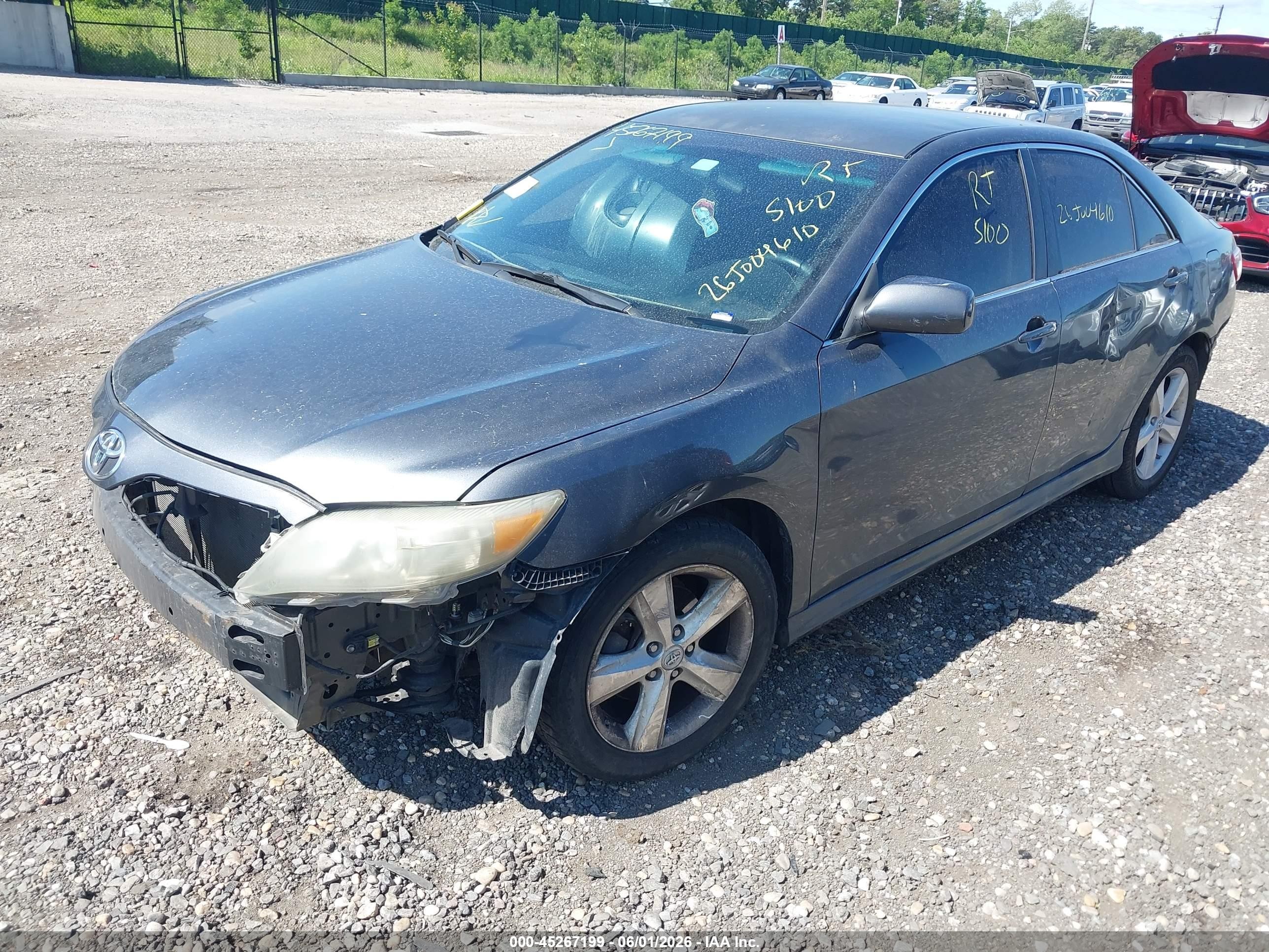 2011 Toyota Camry Se Gray vin: 4T1BF3EK4BU231879