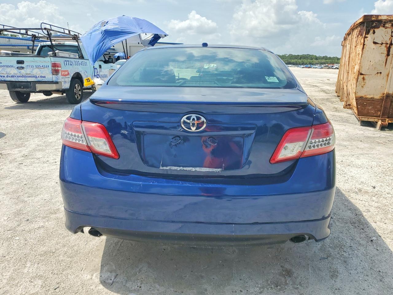 2011 Toyota Camry Se Синий vin: 4T1BF3EK4BU582727