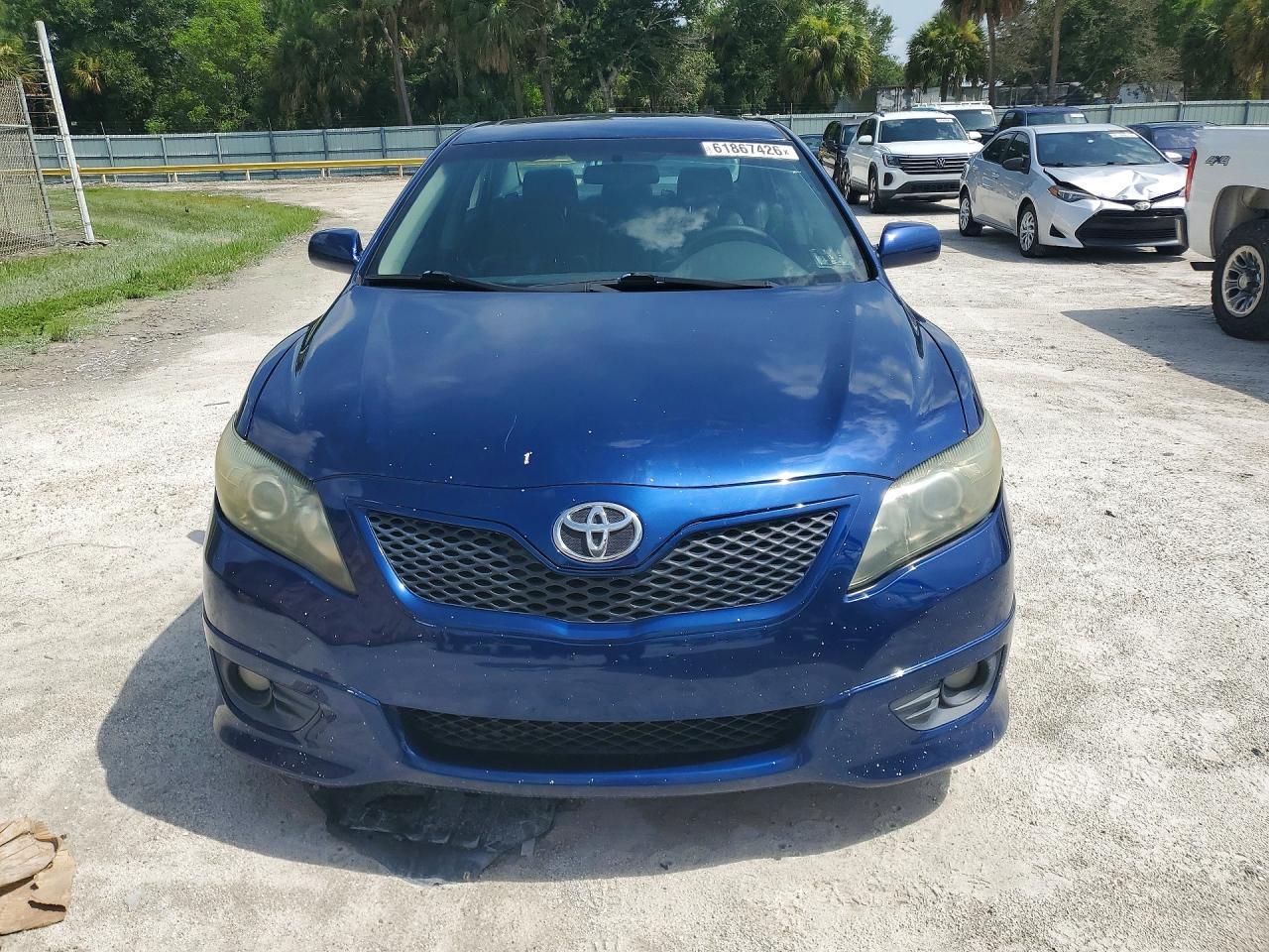 2011 Toyota Camry Se Синий vin: 4T1BF3EK4BU582727