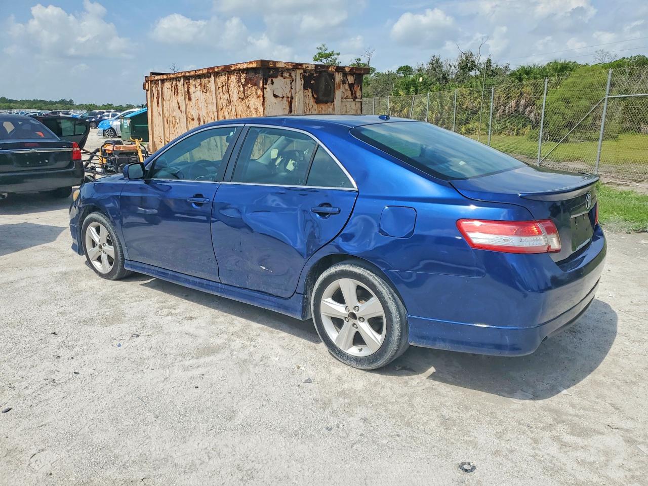 2011 Toyota Camry Se Синий vin: 4T1BF3EK4BU582727