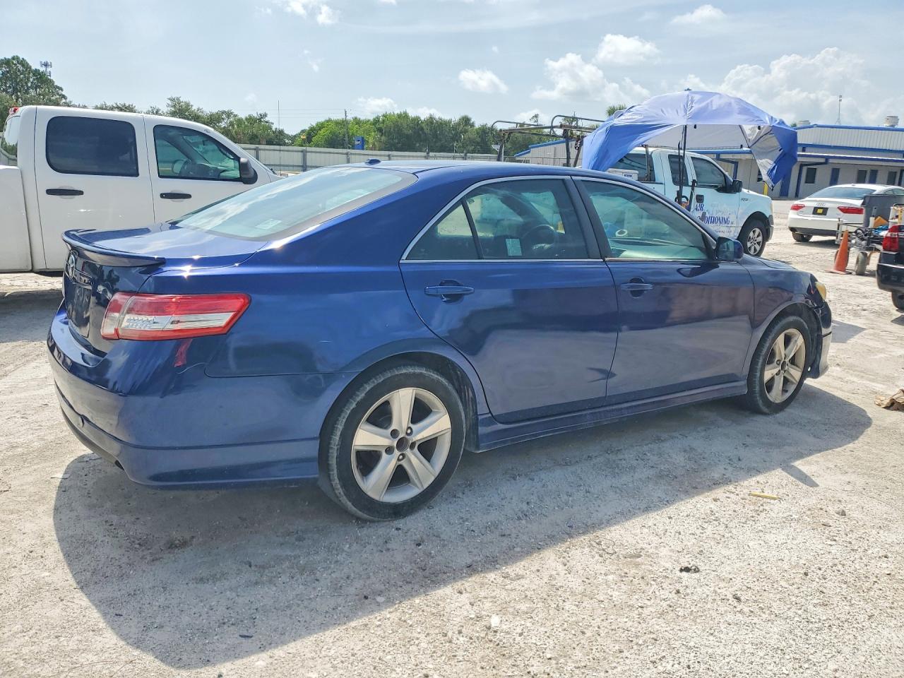2011 Toyota Camry Se Синий vin: 4T1BF3EK4BU582727