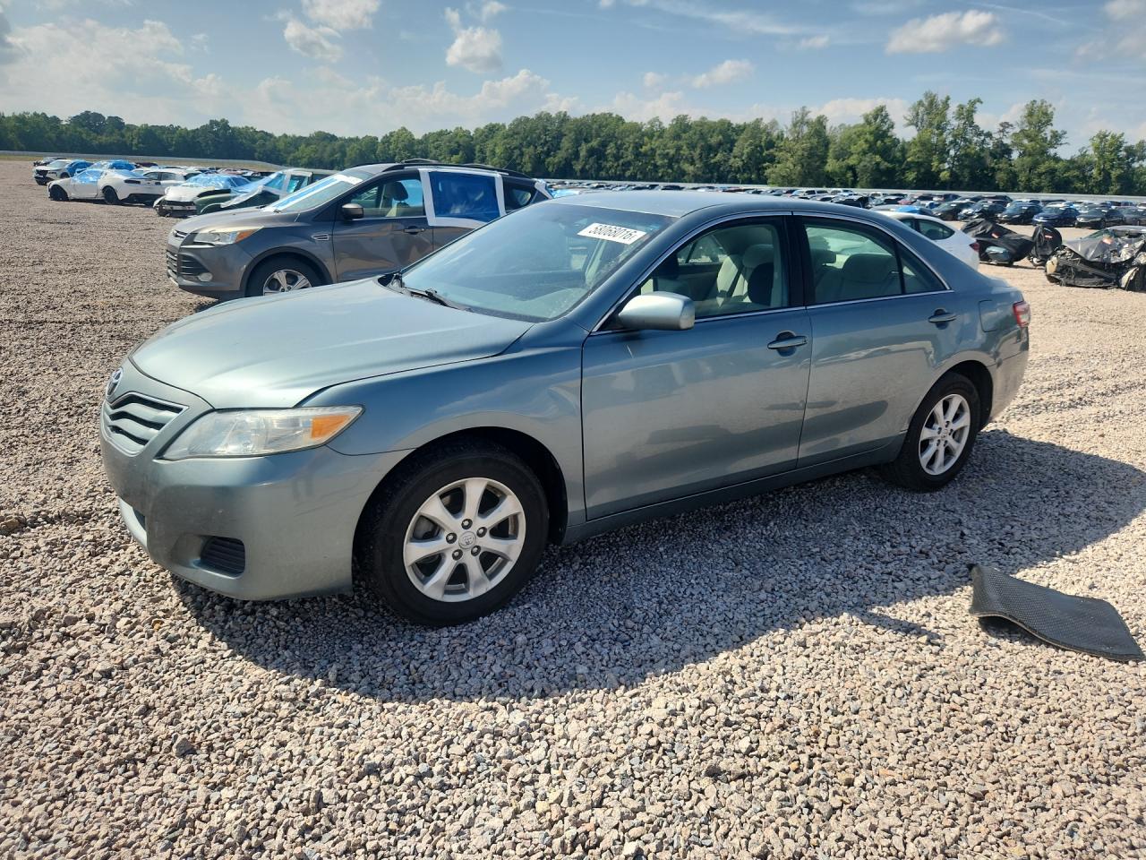 2011 Toyota Camry Le Бирюзовый vin: 4T1BF3EK4BU584767