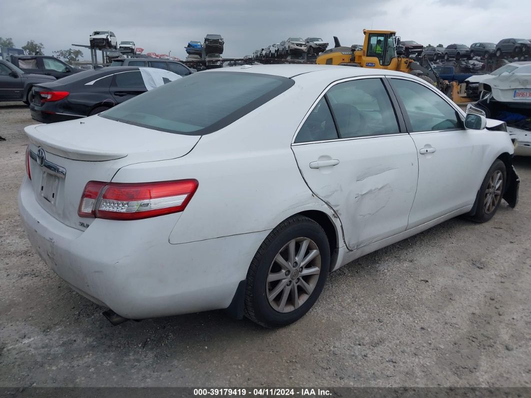 2011 Toyota Camry Xle White vin: 4T1BF3EK4BU587894