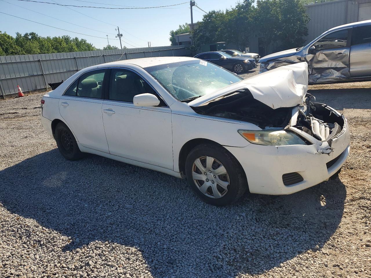 2011 Toyota Camry Le White vin: 4T1BF3EK4BU601034