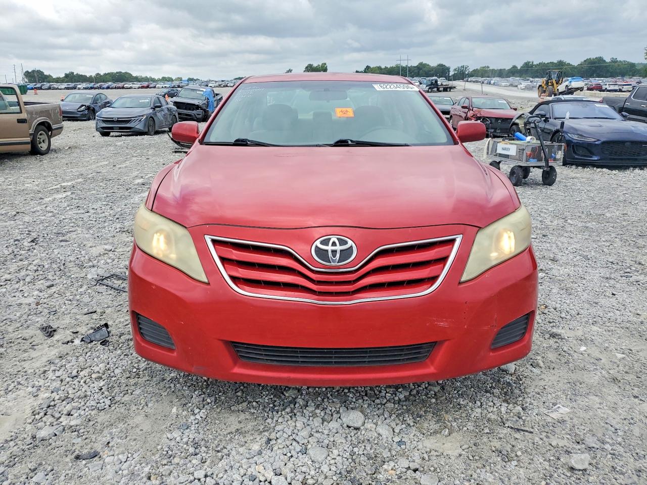 2011 Toyota Camry Le Red vin: 4T1BF3EK4BU622708