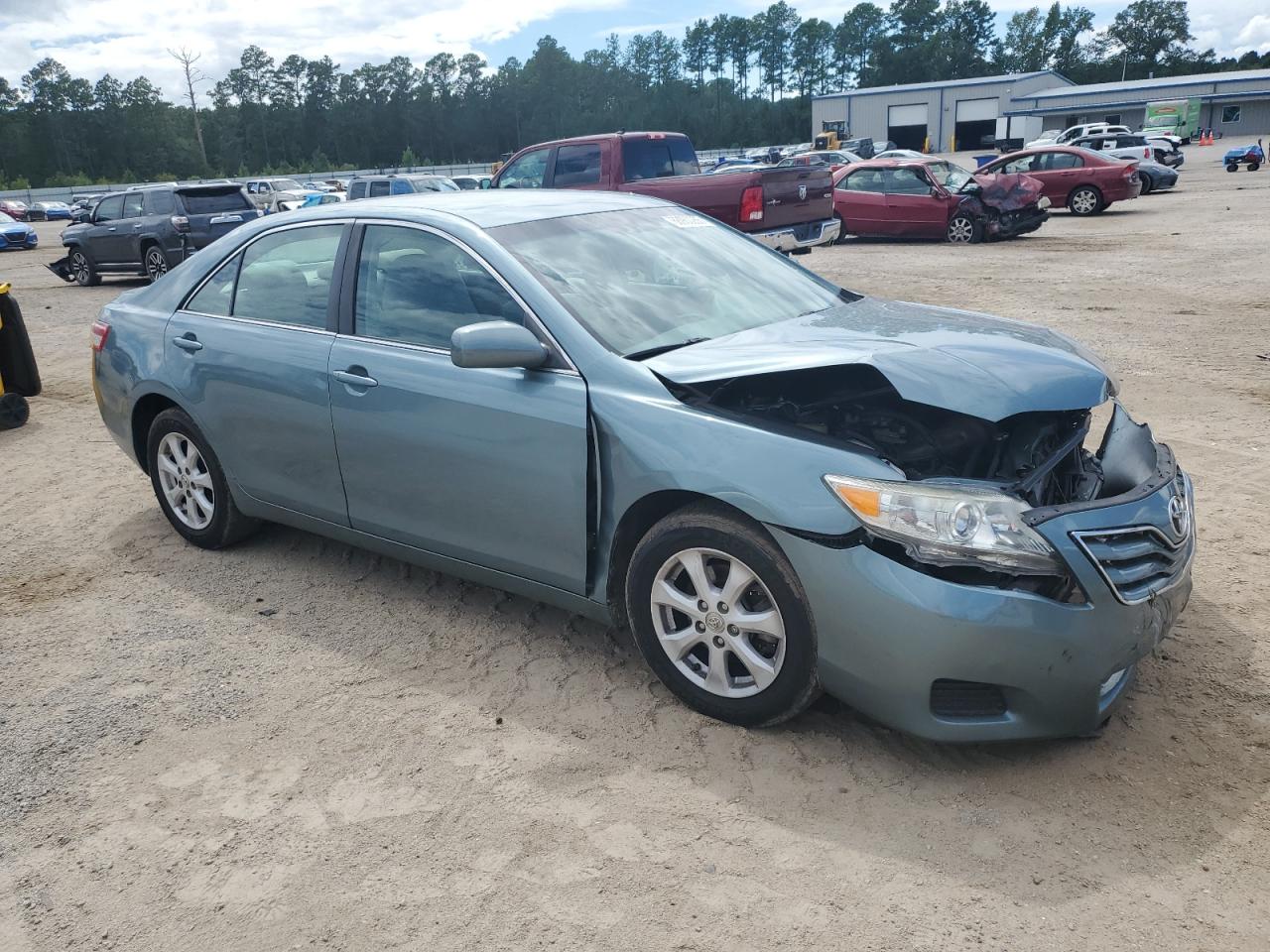 2011 Toyota Camry Base Turquoise vin: 4T1BF3EK4BU634504