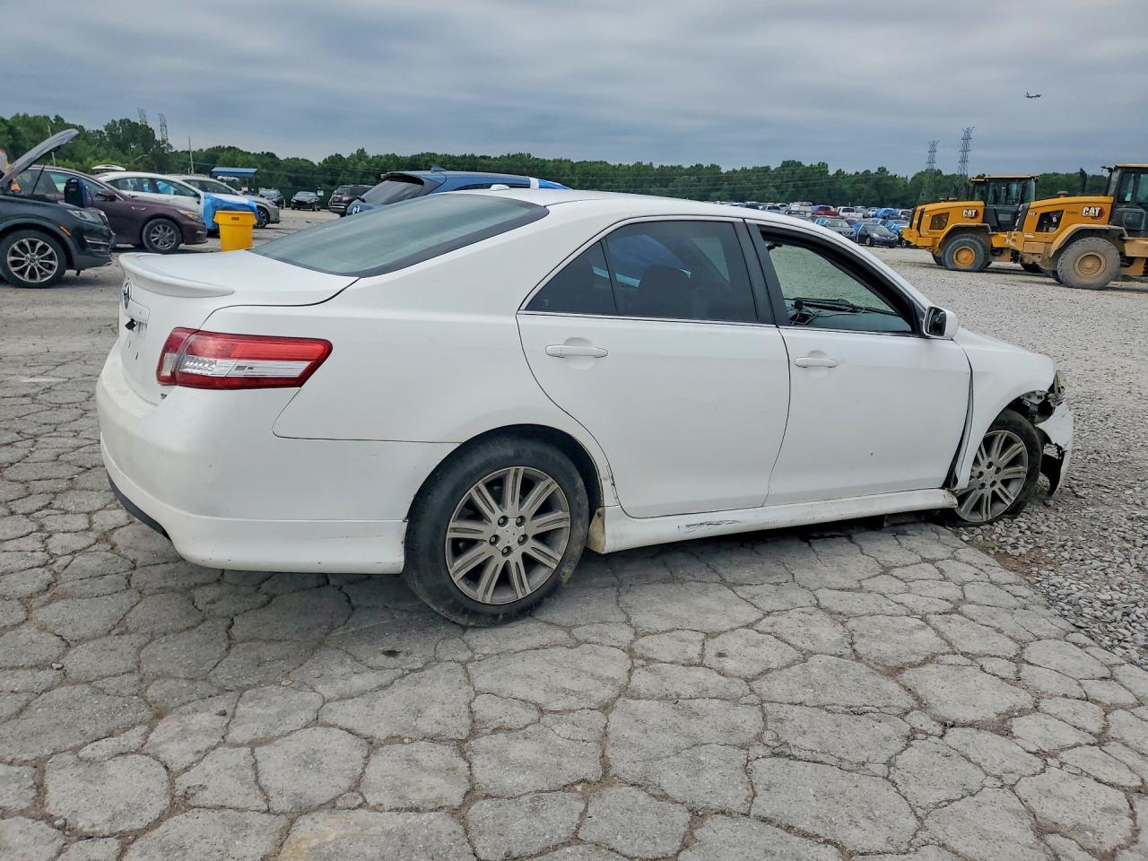 2011 Toyota Camry Se White vin: 4T1BF3EK4BU641596
