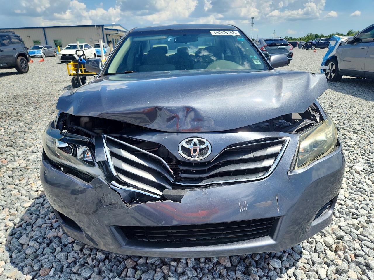 2011 Toyota Camry Le Gray vin: 4T1BF3EK4BU652100