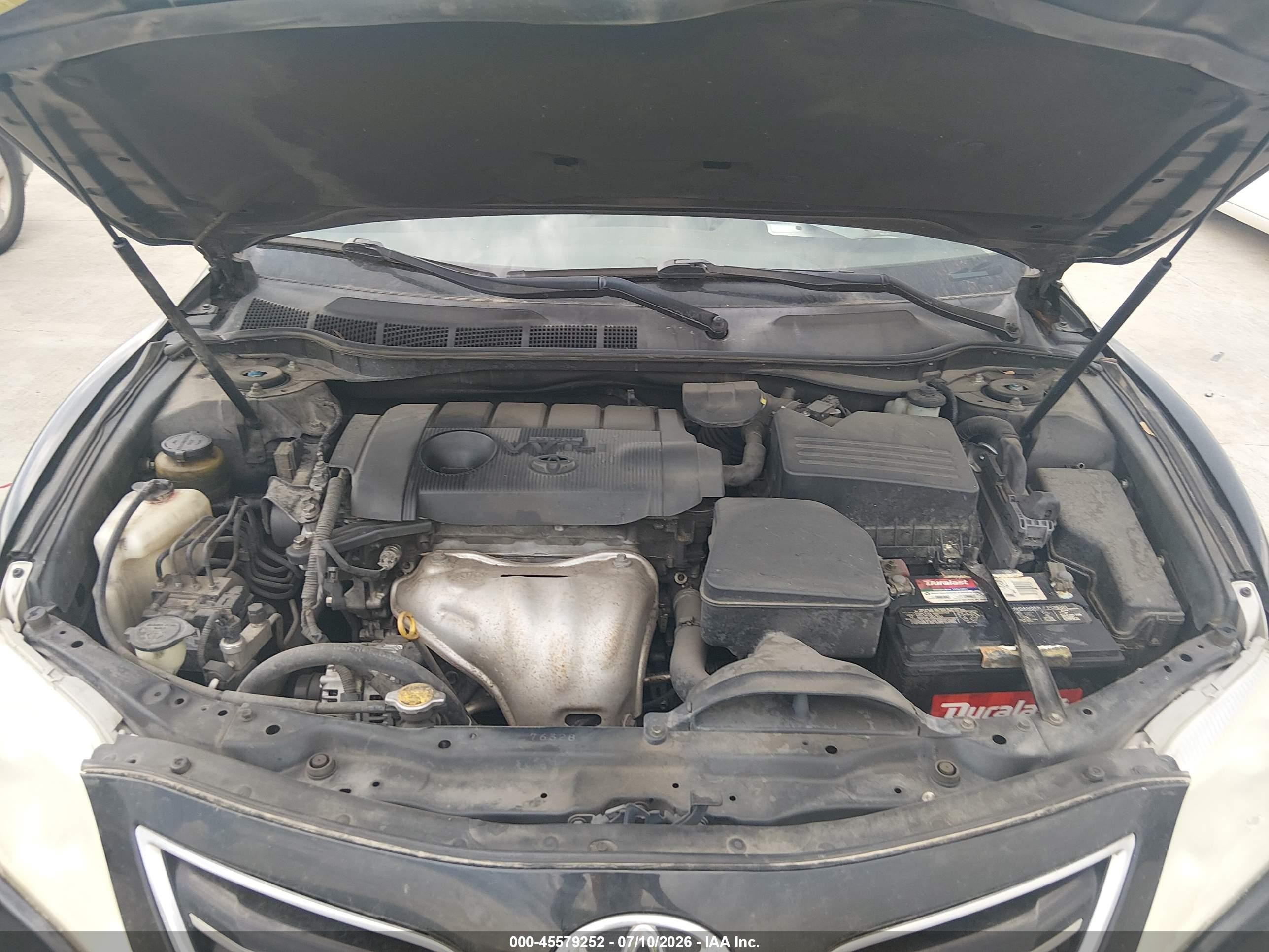 2011 Toyota Camry Xle Black vin: 4T1BF3EK4BU662688