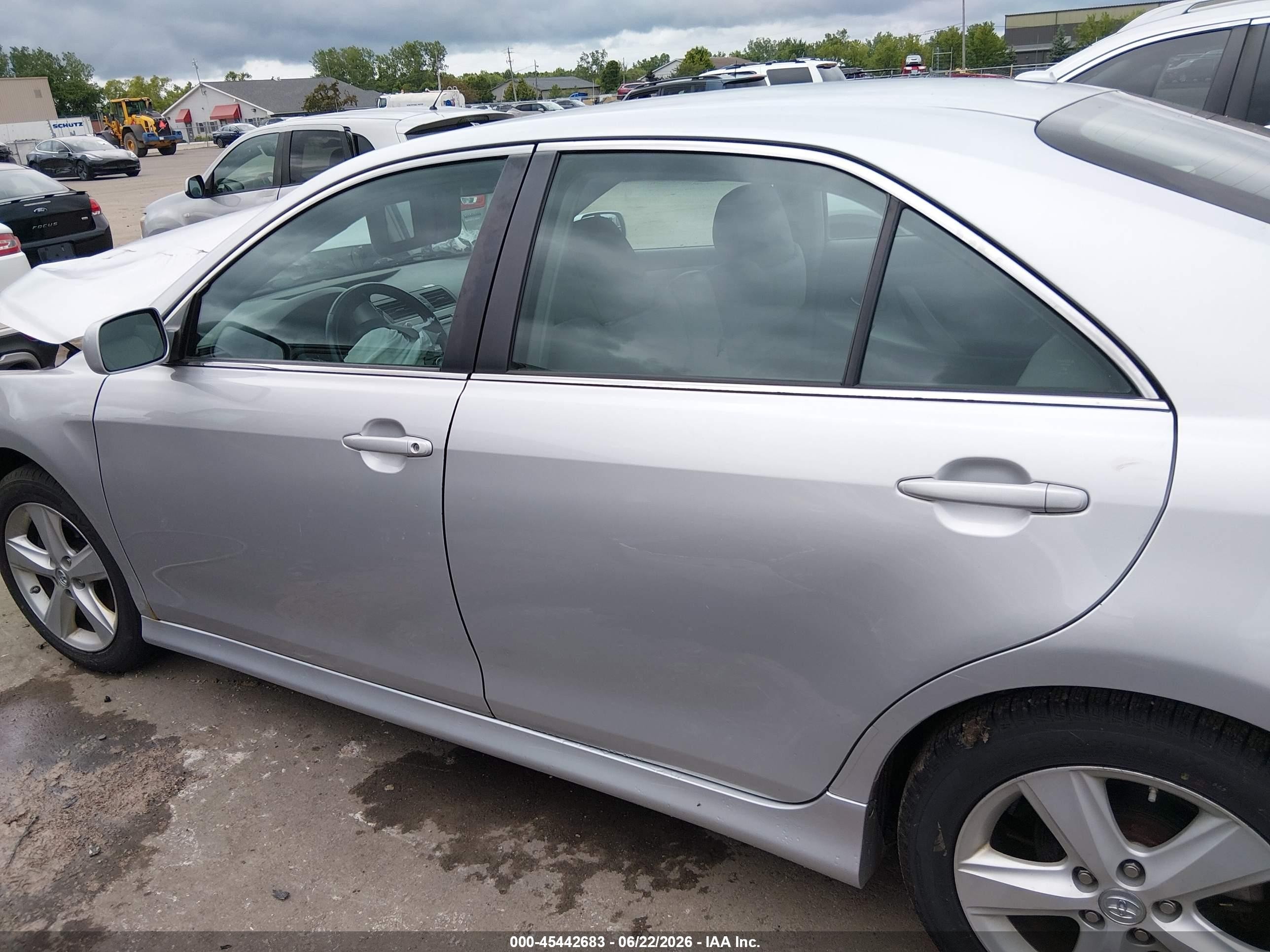 2011 Toyota Camry Se Silver vin: 4T1BF3EK4BU663503