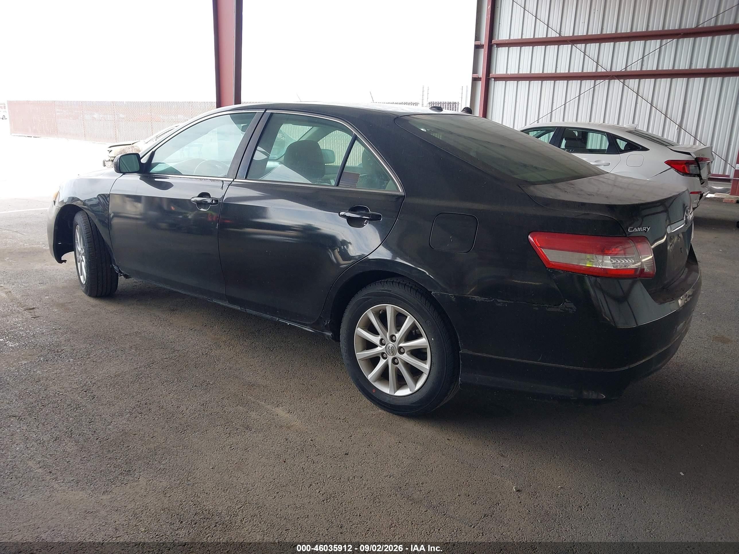 2011 Toyota Camry Xle Black vin: 4T1BF3EK4BU664828