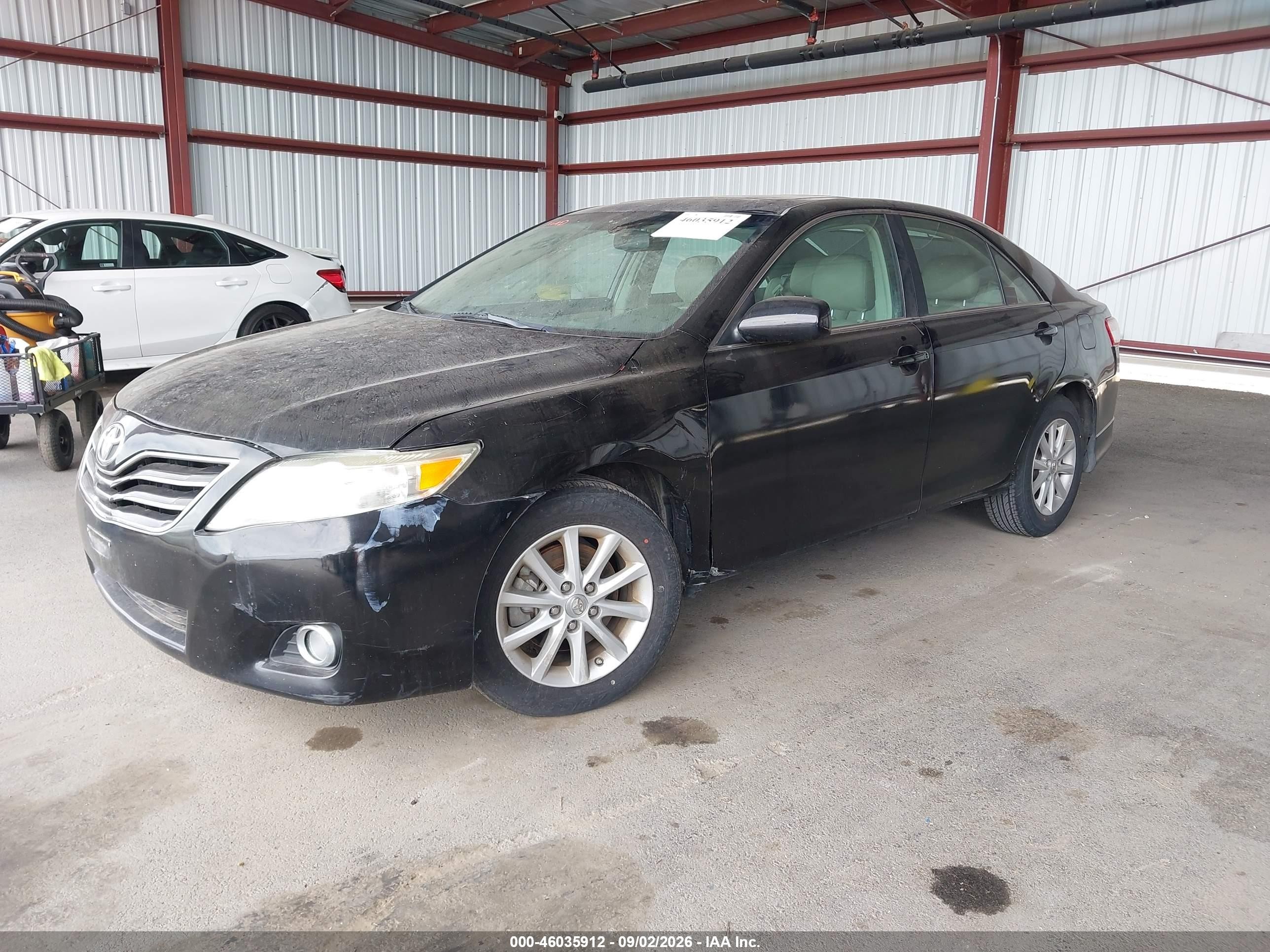 2011 Toyota Camry Xle Black vin: 4T1BF3EK4BU664828