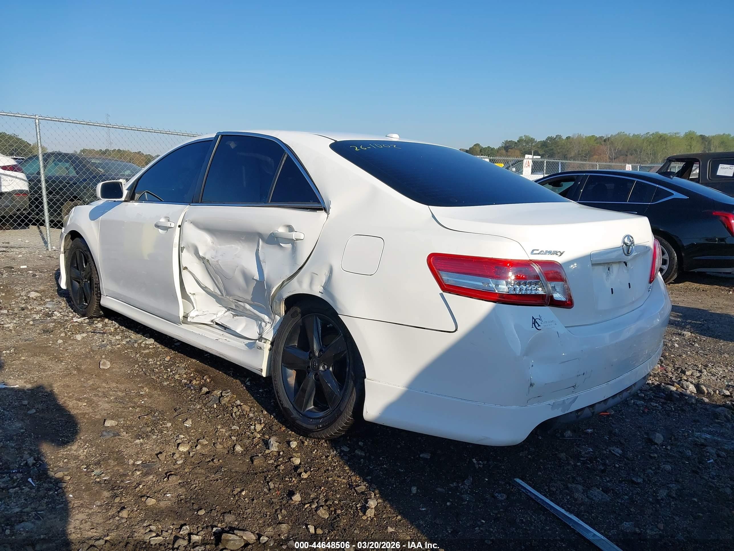2011 Toyota Camry Se Black vin: 4T1BF3EK4BU681242