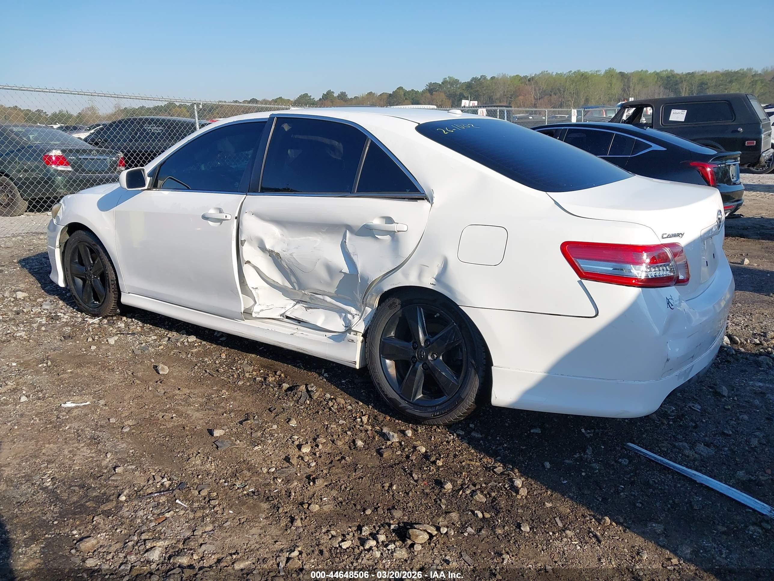 2011 Toyota Camry Se Black vin: 4T1BF3EK4BU681242