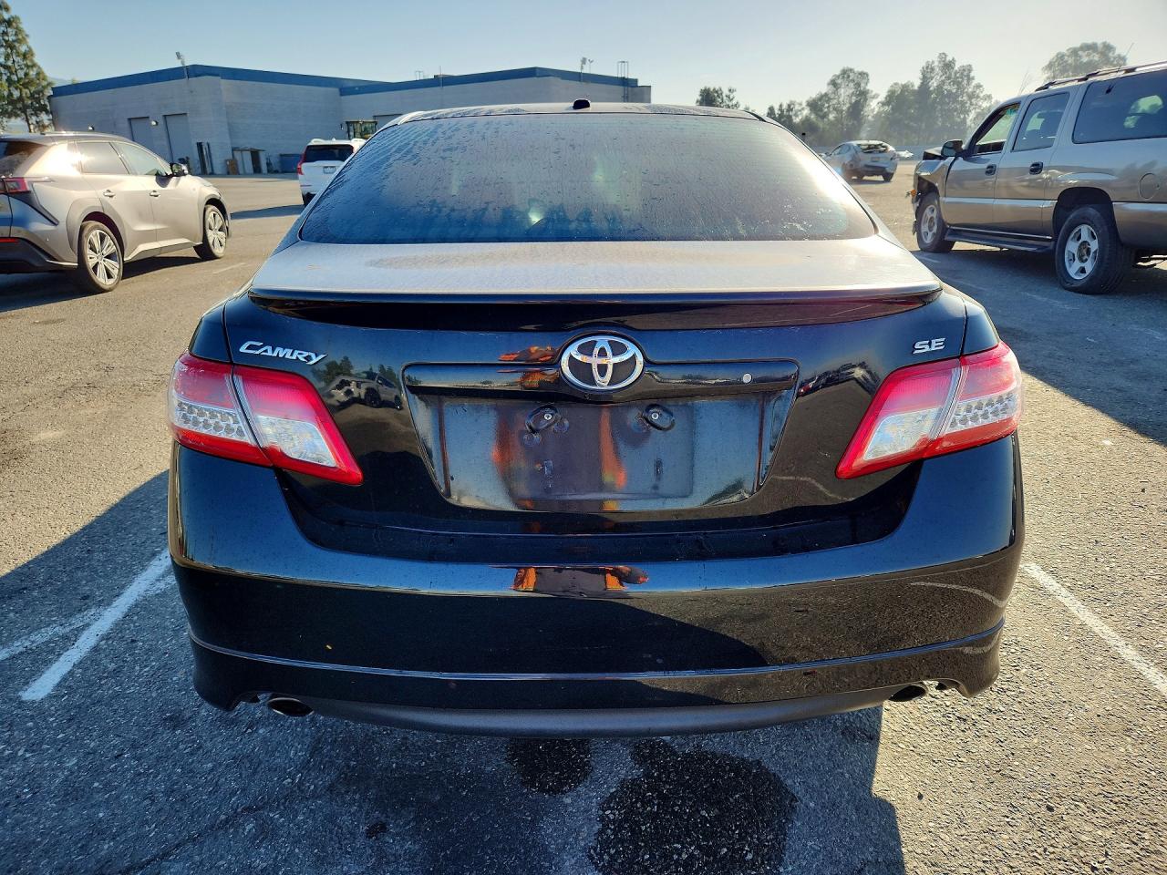 2011 Toyota Camry Se Black vin: 4T1BF3EK4BU694850
