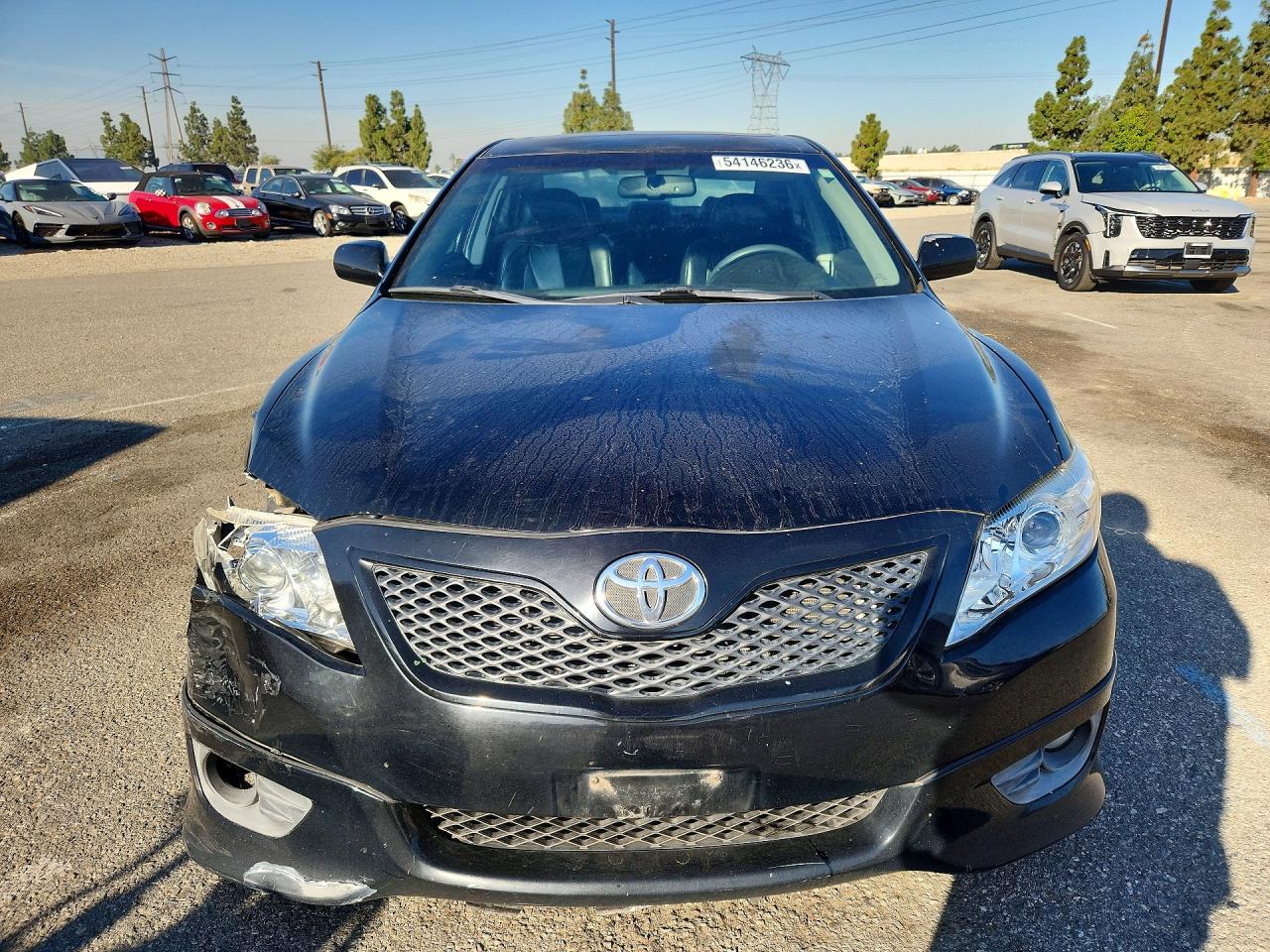 2011 Toyota Camry Se Black vin: 4T1BF3EK4BU694850