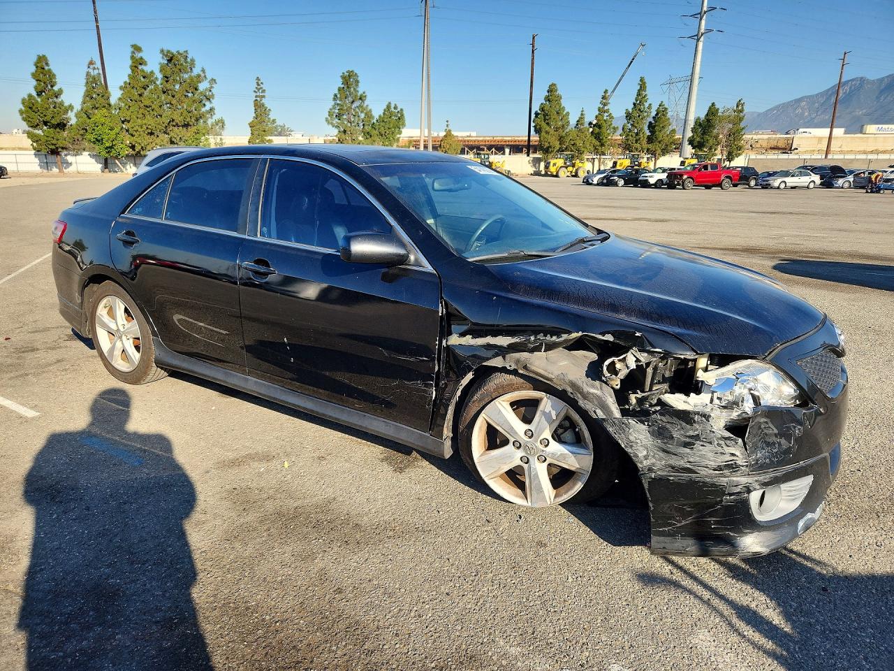 2011 Toyota Camry Se Black vin: 4T1BF3EK4BU694850