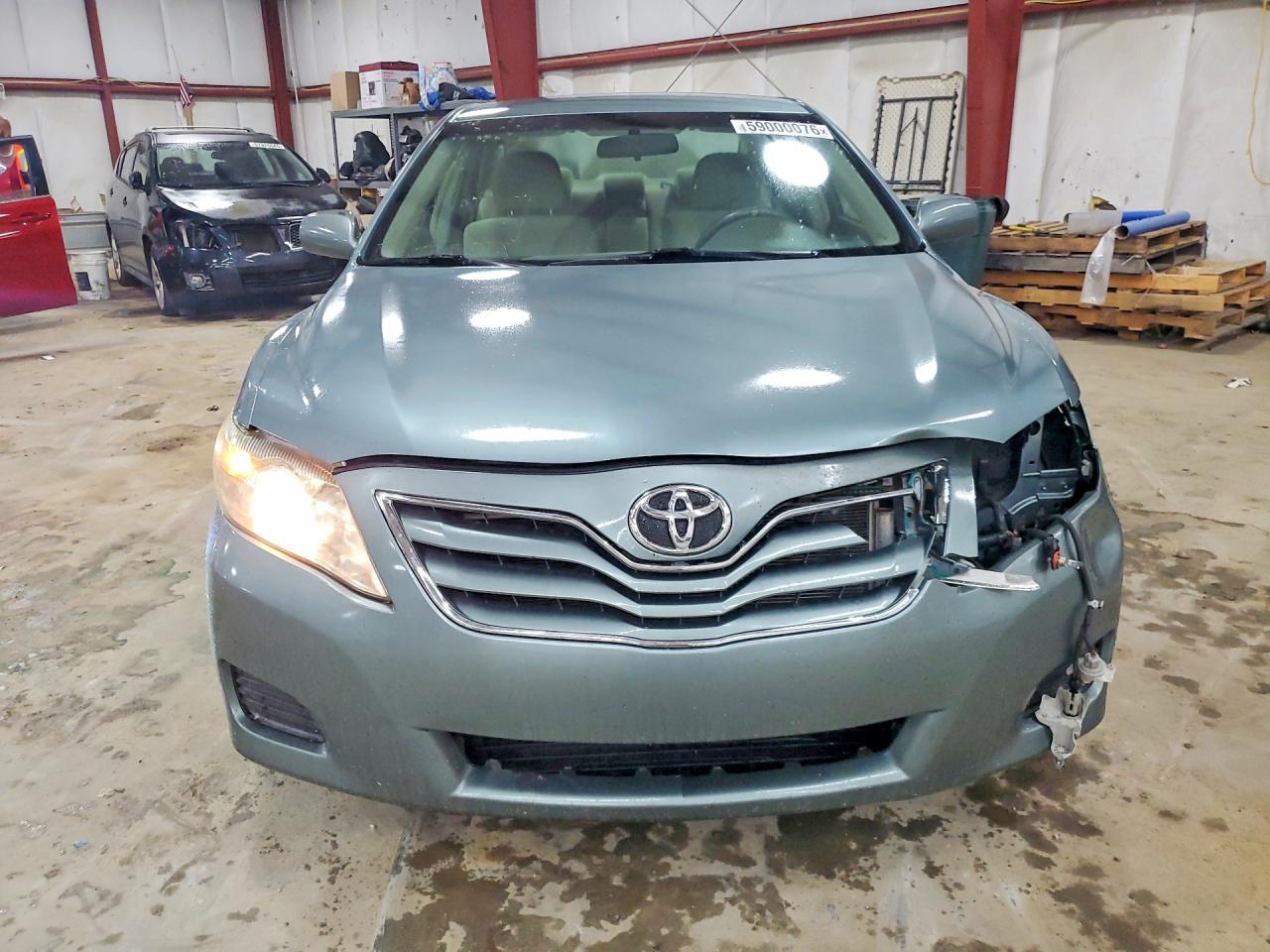 2011 Toyota Camry Le Blue vin: 4T1BF3EK4BU707595
