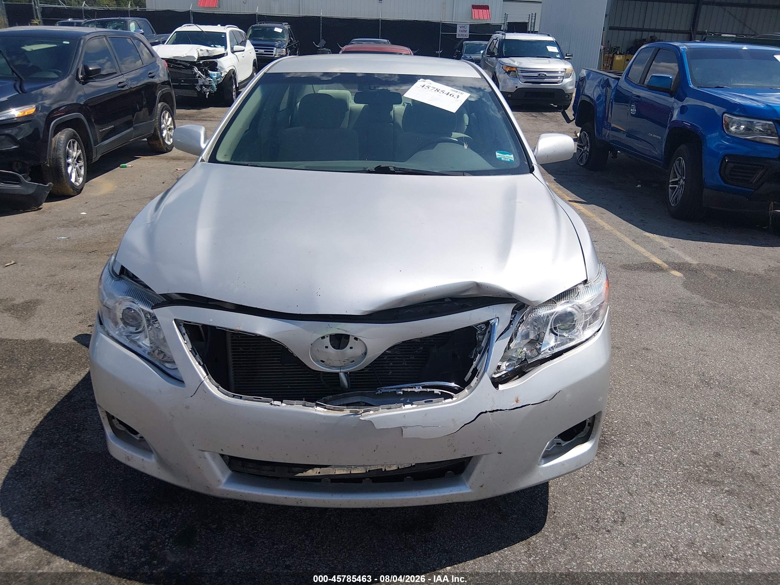 2011 Toyota Camry   Серебряный vin: 4T1BF3EK4BU708861