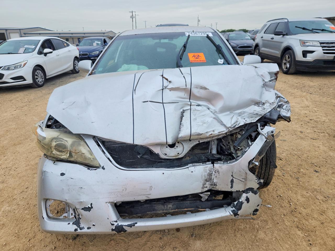 2011 Toyota Camry Silver vin: 4T1BF3EK4BU712019