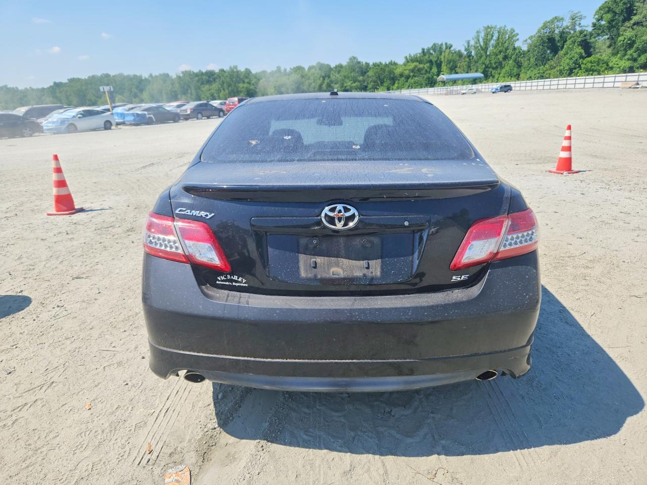 2011 Toyota Camry Se Черный vin: 4T1BF3EK4BU721528