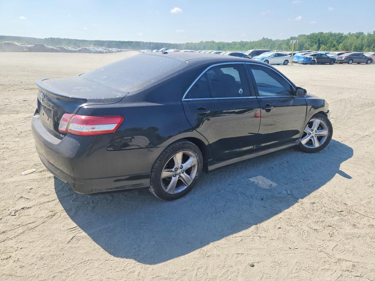 2011 Toyota Camry Se Черный vin: 4T1BF3EK4BU721528