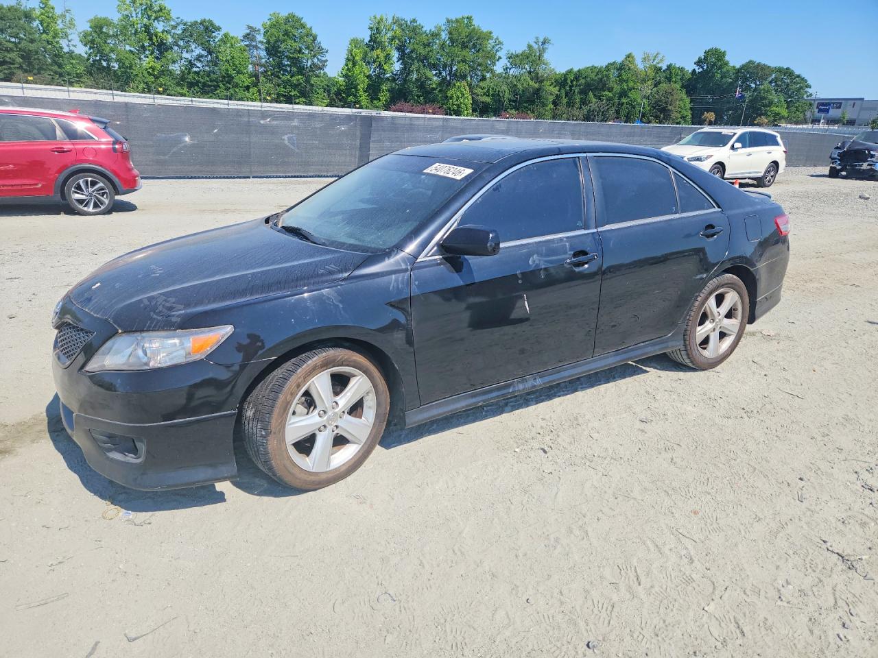 2011 Toyota Camry Se Черный vin: 4T1BF3EK4BU721528
