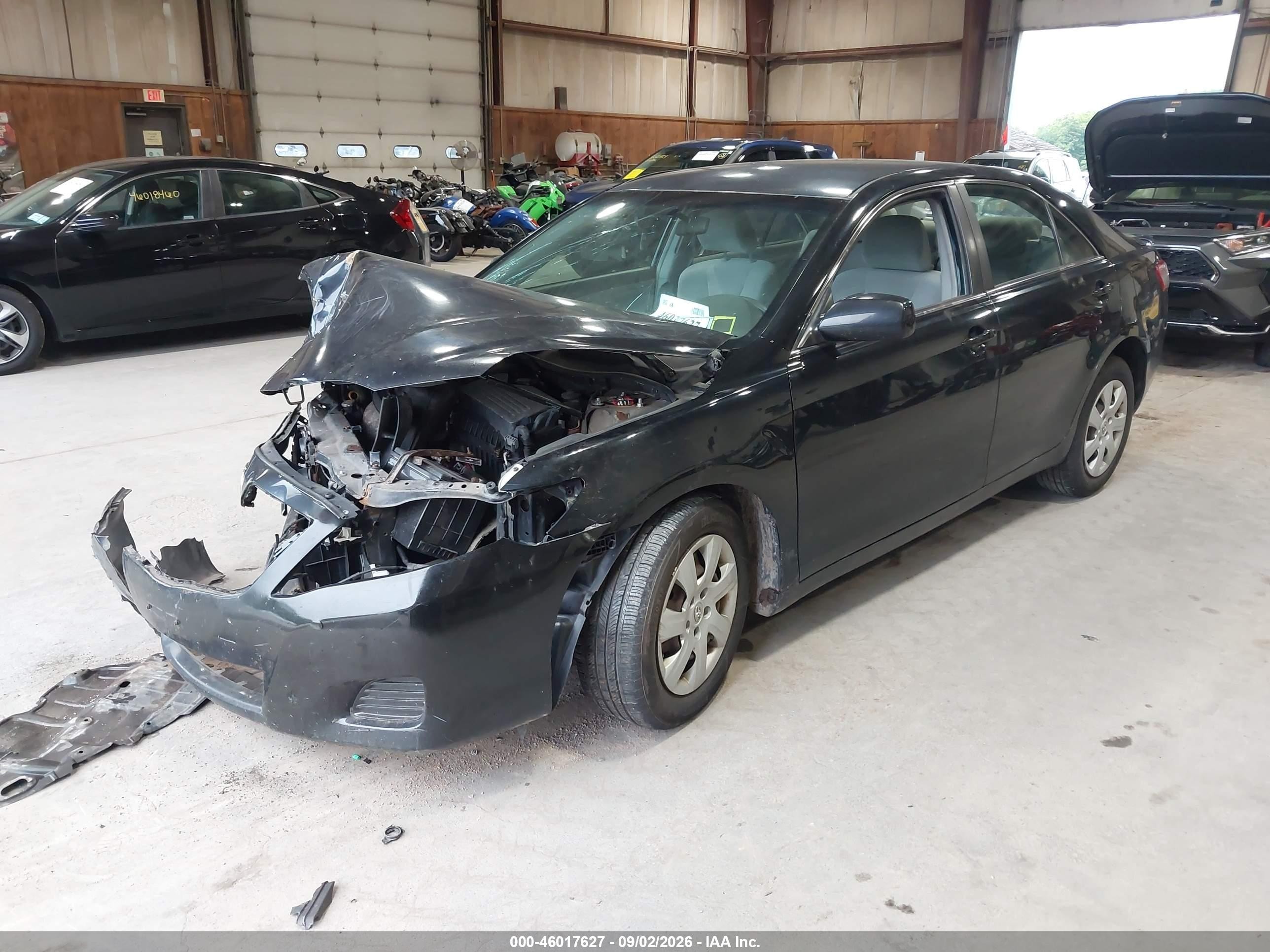 2011 Toyota Camry   Black vin: 4T1BF3EK4BU721660