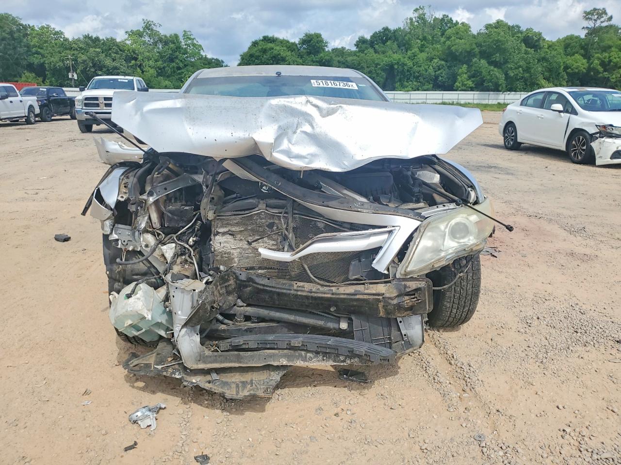 2011 Toyota Camry Le Серебряный vin: 4T1BF3EK4BU735834