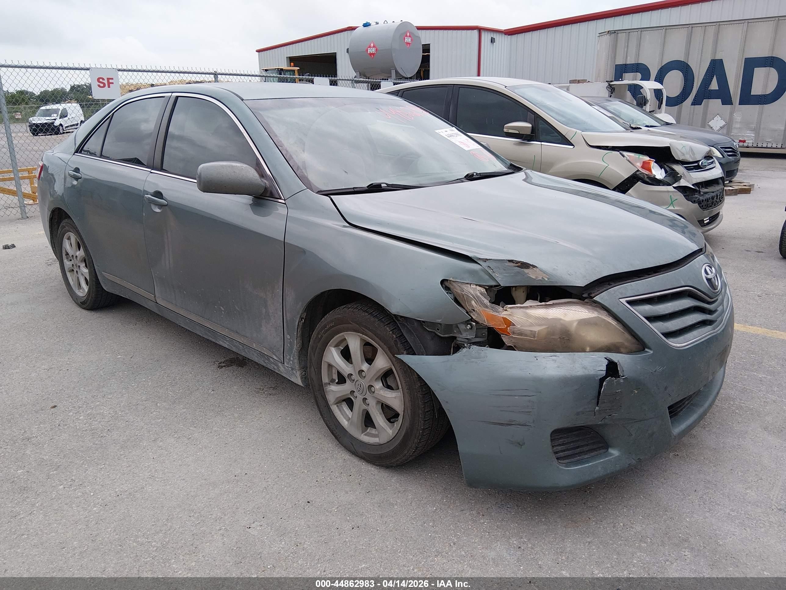 2011 Toyota Camry Le Синий vin: 4T1BF3EK4BU742055