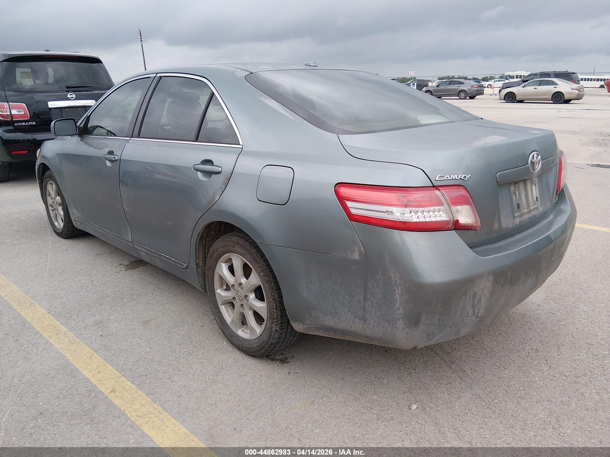 2011 Toyota Camry Le Синий vin: 4T1BF3EK4BU742055