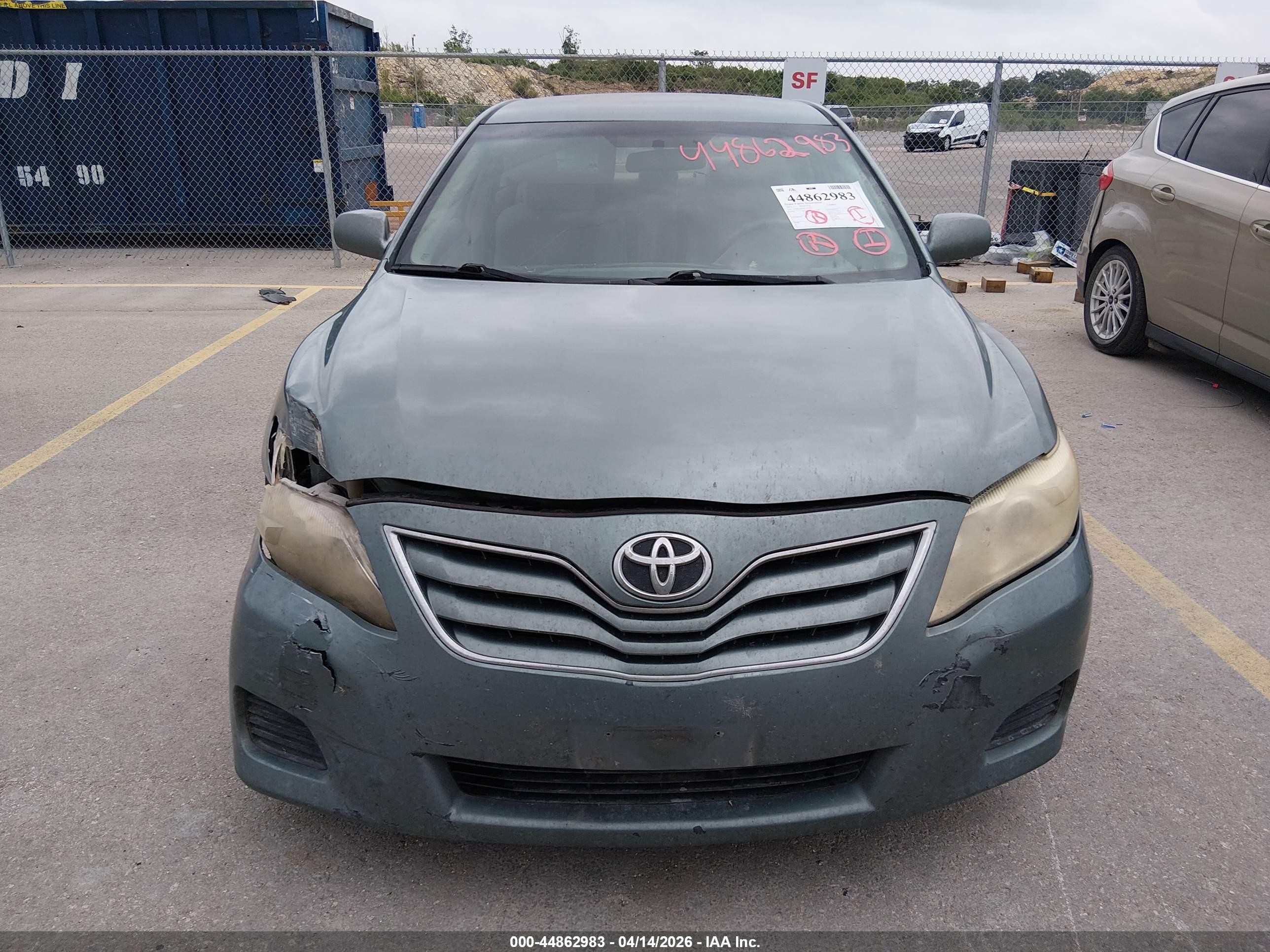 2011 Toyota Camry Le Синий vin: 4T1BF3EK4BU742055