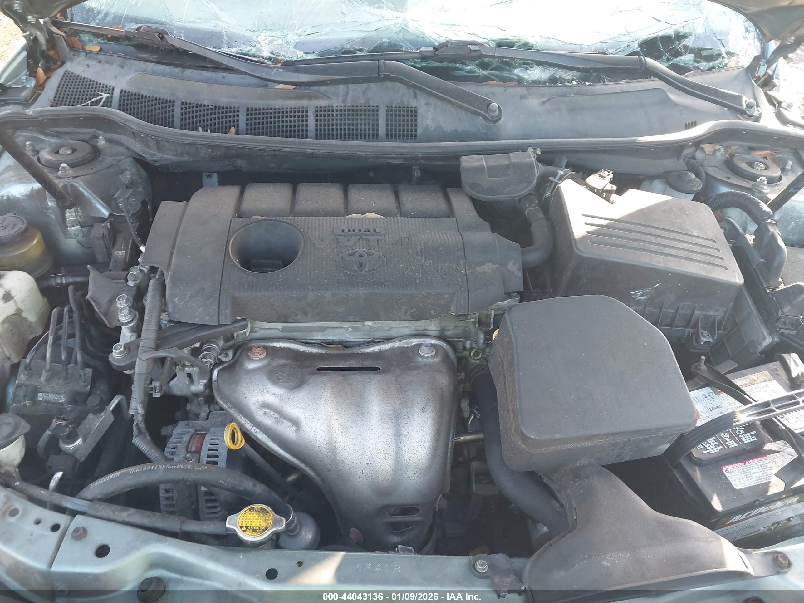 2011 Toyota Camry Le Light Blue vin: 4T1BF3EK4BU752472