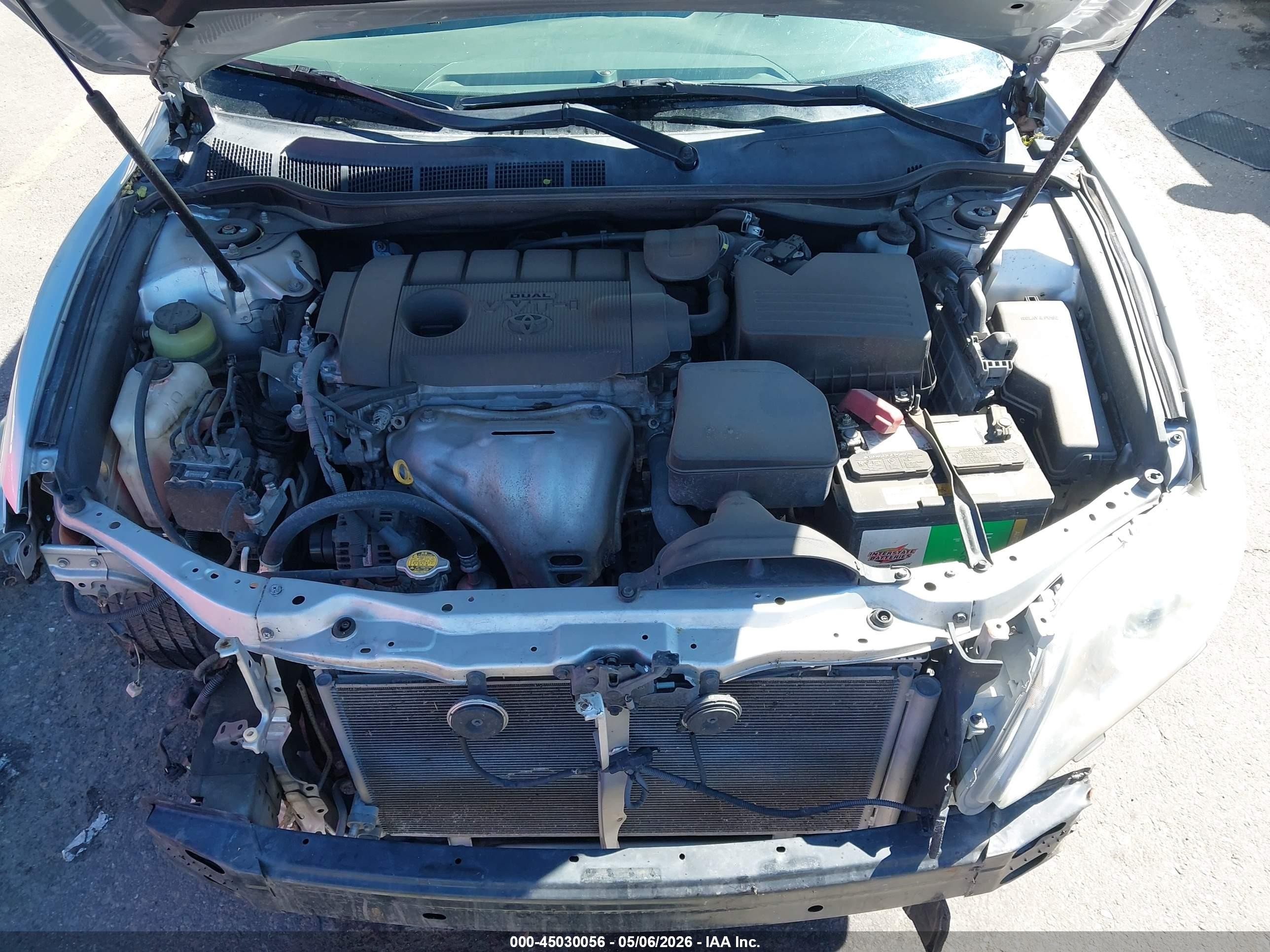 2011 Toyota Camry Le Silver vin: 4T1BF3EK4BU759812