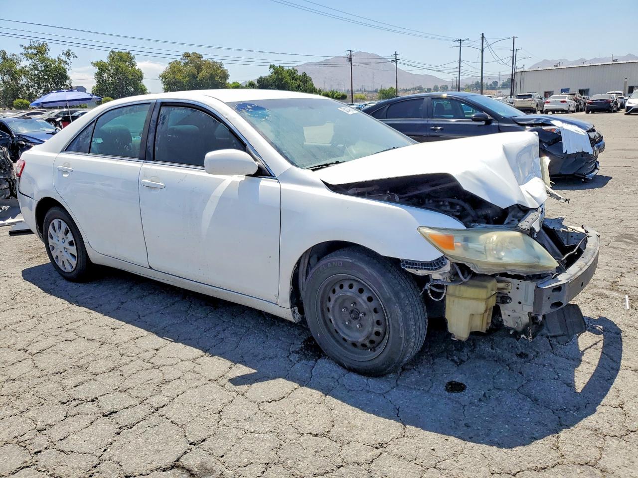 2011 Toyota Camry Le White vin: 4T1BF3EK4BU777209