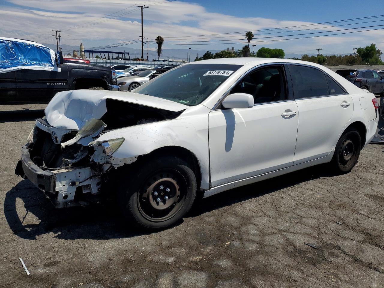 2011 Toyota Camry Le White vin: 4T1BF3EK4BU777209