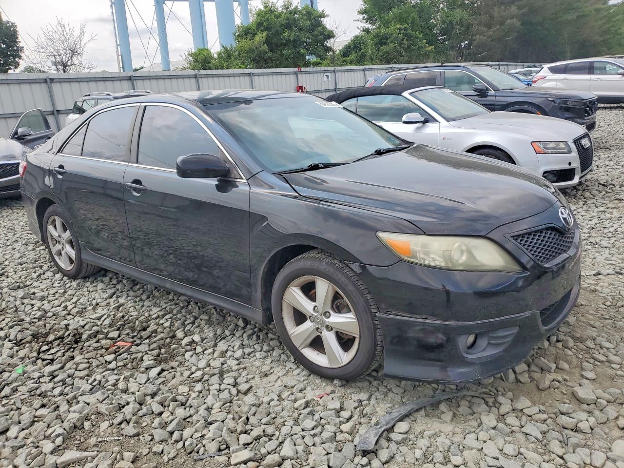 2010 Toyota Camry Se Черный vin: 4T1BF3EK5AU014047