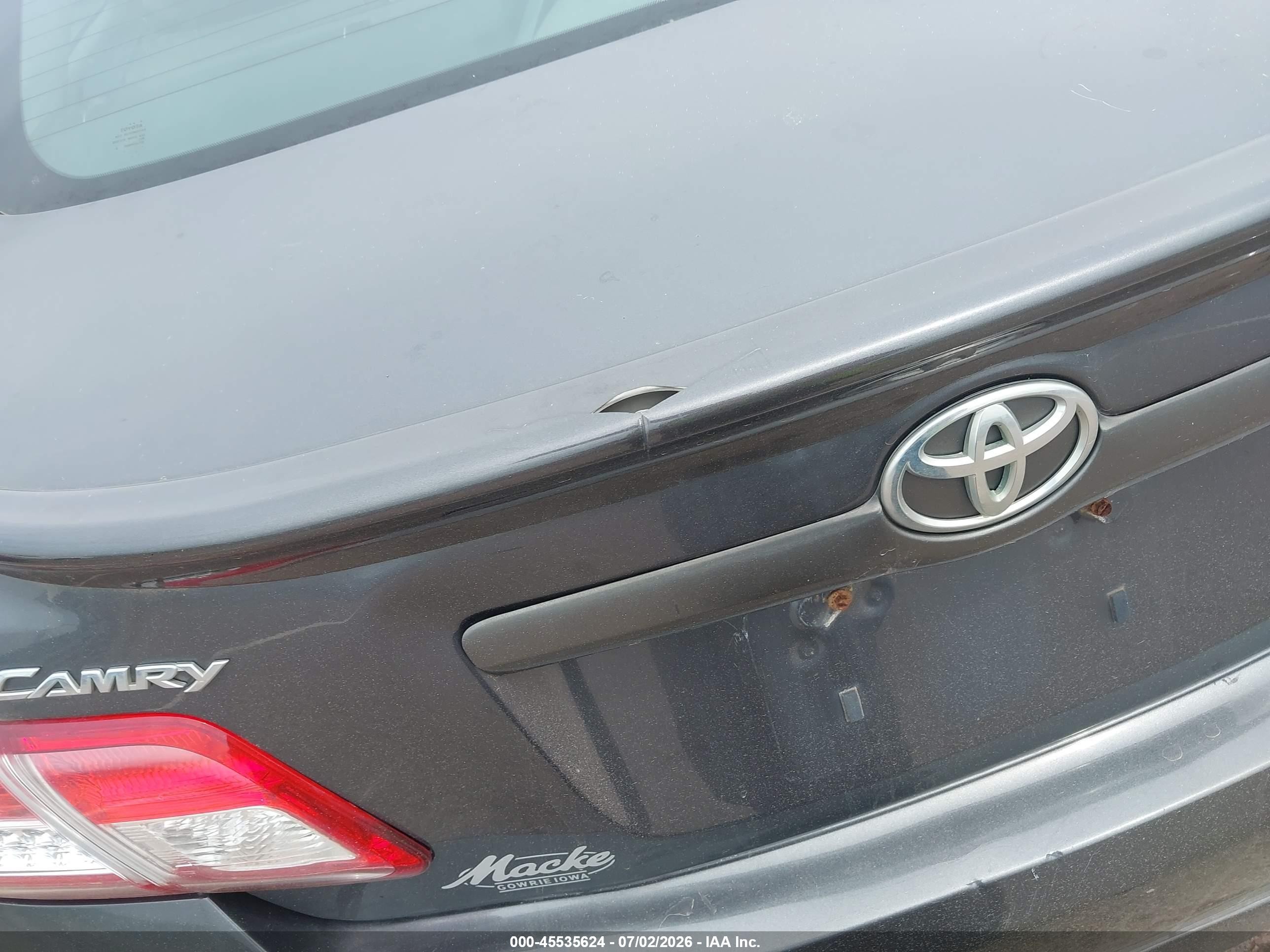 2010 Toyota Camry Se Gray vin: 4T1BF3EK5AU016624
