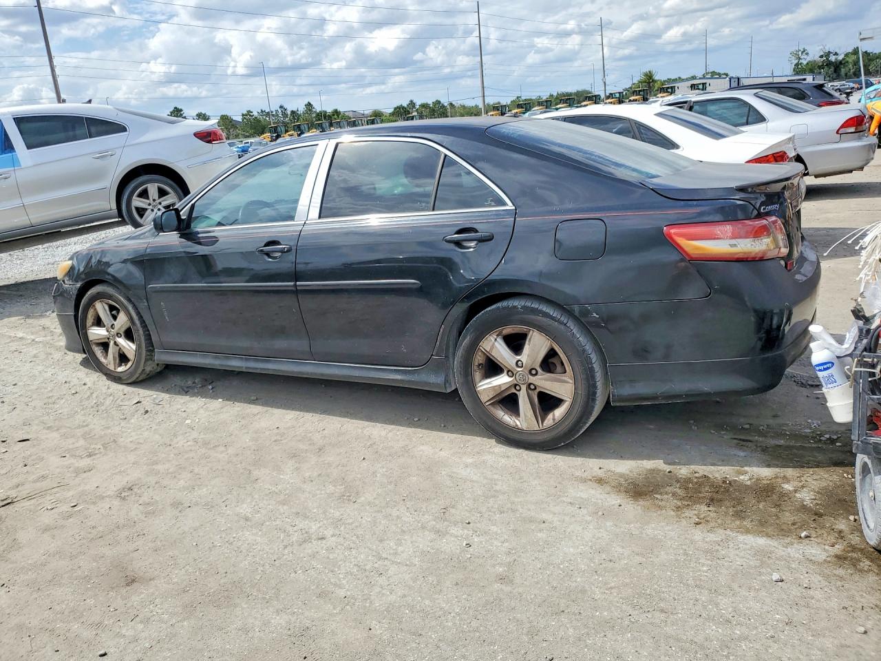 2010 Toyota Camry Se Black vin: 4T1BF3EK5AU041264