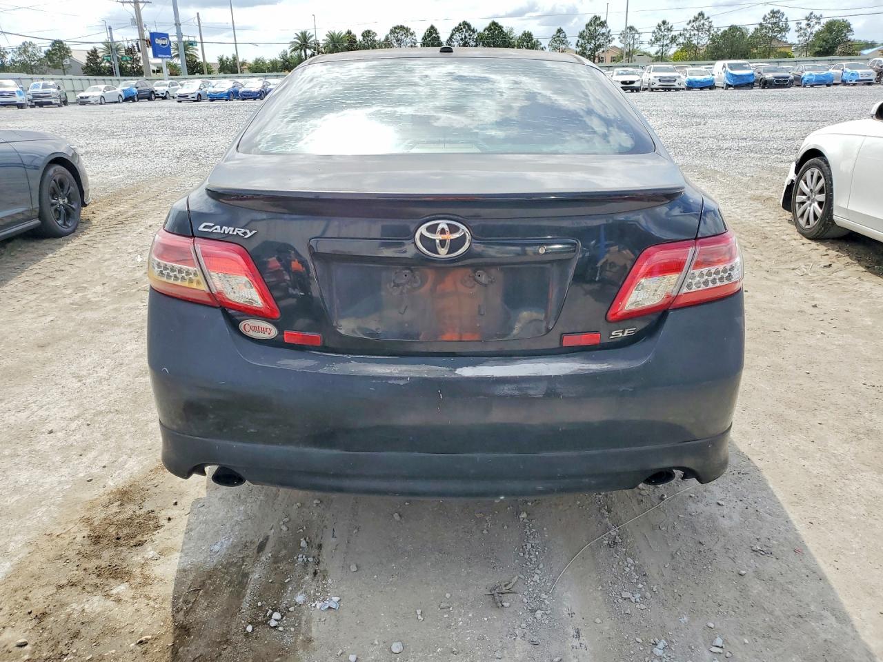 2010 Toyota Camry Se Black vin: 4T1BF3EK5AU041264