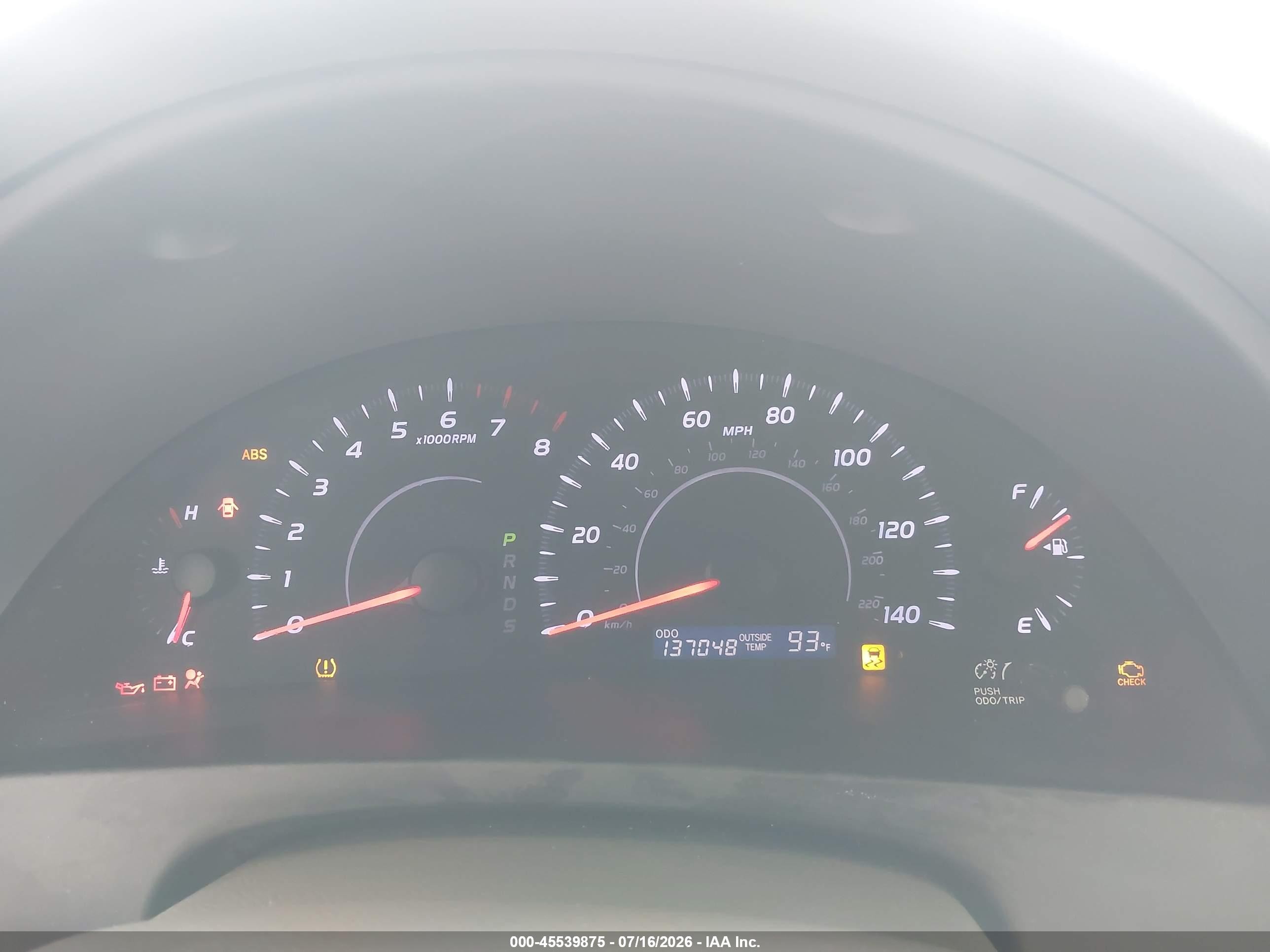 2010 Toyota Camry Le Золотой vin: 4T1BF3EK5AU048814