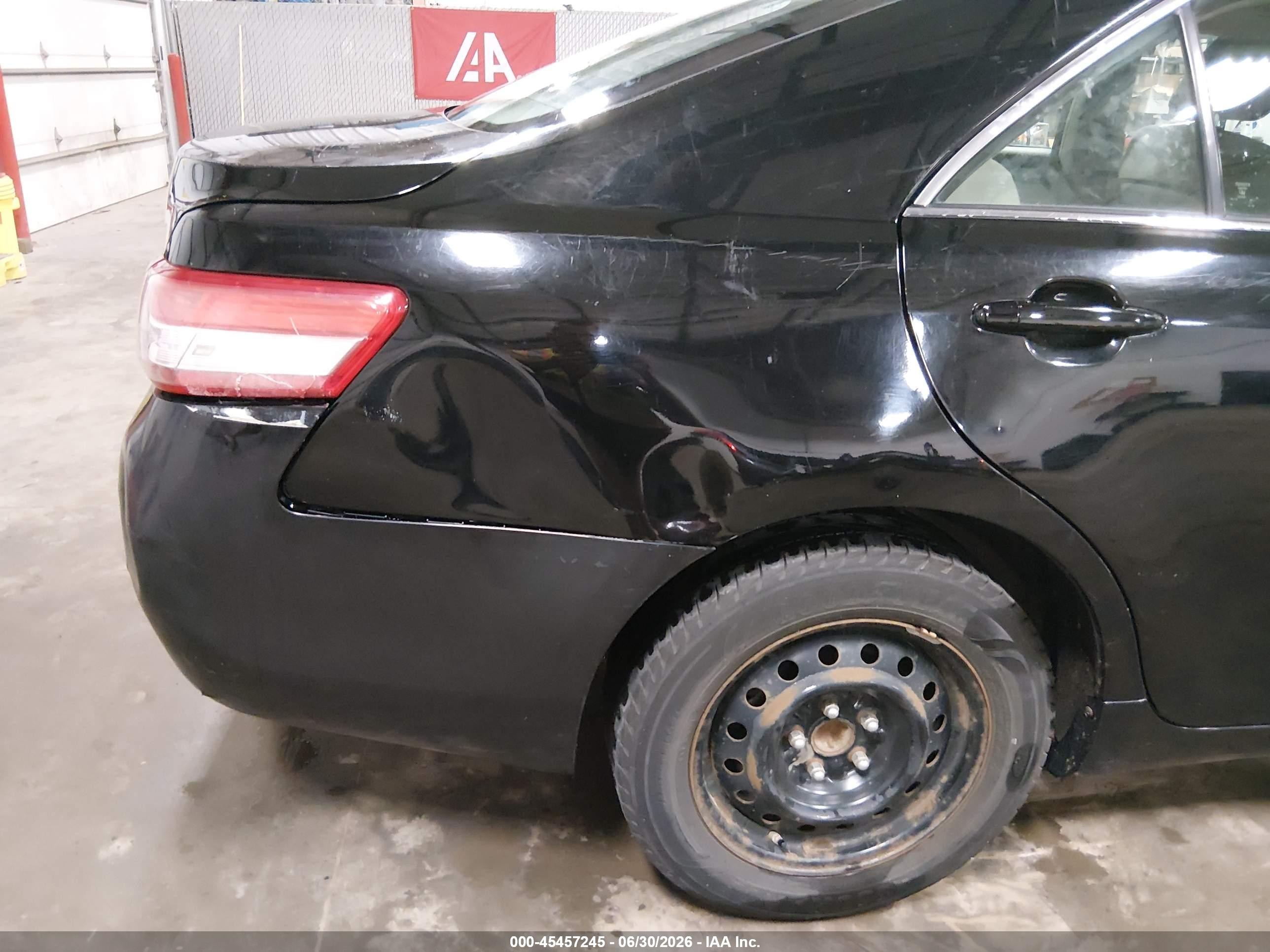 2010 Toyota Camry Le Black vin: 4T1BF3EK5AU093753